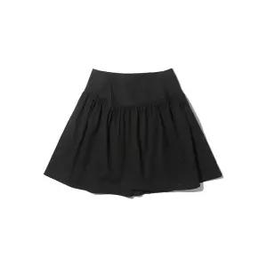 CARGOBROS FOR WOMAN 메종 플레어 미디 스커트 블랙 1384328