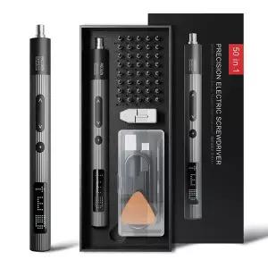iphone 호환 노트북 시계 PC용 3단 토크 조정 가능 마그네틱 필립스호환 Torx 비트가 포함된 50 in 1 정밀