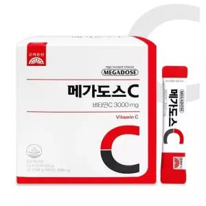 고려은단 비타민C 3000mg 메가도스 100포 영국산