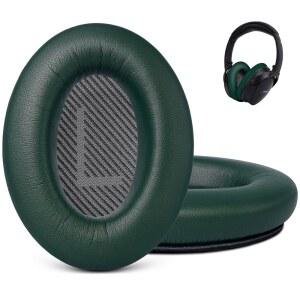 GEVO에서 만든 BOSE QC35 및 QC35II 헤드폰용 프리미엄 교체 이어 패드 - 편안한 어댑티브 메모리 폼과 내구성이 뛰어나 QUIETCOMFORT 35 35II / SOUNDLINK 1 & 2 AE | 사이프러스 그린