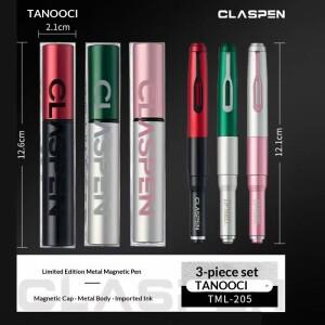 TANOOCI 프리미엄 마그네틱 메탈 젤 펜  TML-205 저중력 디자인& 불릿 팁 시그닝 칸타스 선워터용 고급 포
