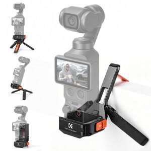 K&F CONCEPT PP63 DJI 오즈모 포켓 4 / 3용 마그네틱 확장 프레임 알루미늄 합금 보호 케이지 휴대용 브래