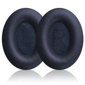 BOSE QUIETCOMFORT 35 및 II를 위한 교체 이어패드 쿠션 QC35 / QC35II 25 15 QC2 AE2I AE2W 사운드 링크 트루 블루