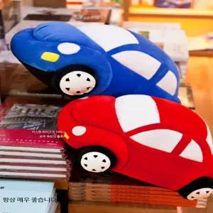 자동차 모양 인형 쿠션 베개