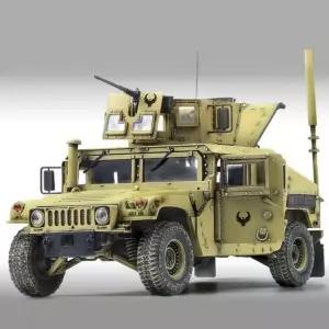 sh) 미국 밀리터리 M1151 기동차량 프라모델 조립용 1/35