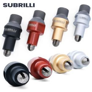 CNC 1/2gas 용 SUBRILLI 다이아몬드 핑거 비트 화강암 대리석 슬래브 수조 12mm 직경 연마 그라인딩 블록