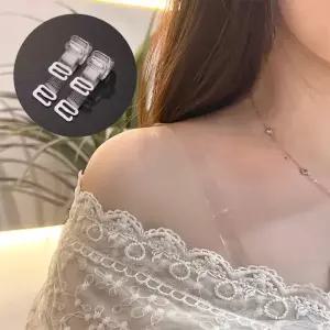 투명 브라끈 누드 끈 스트랩 여름 브라자