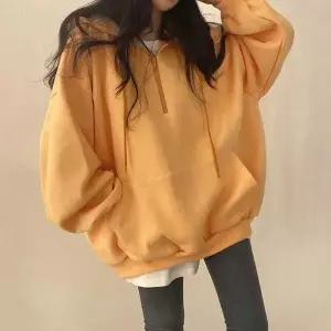 하프집업 후드티 오버핏 3컬러 여성 맨투맨 티셔츠 TA11