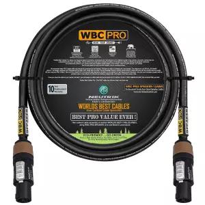 3피트 WBC--SPEAKER-12 AWG 2 코어 구성 고순도 OFC 9 프로급 고화질 스피커/DJ/PA 케이블 Neutrik