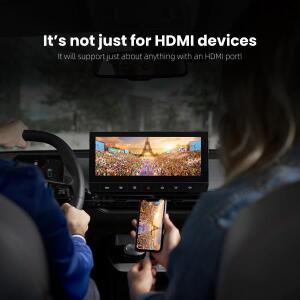 Car TV Mate C3 멀티미디어 어댑터 무선 CarPlay 비디오 컨버터 스틱 용 HDMI 입력 자동차 액세서리
