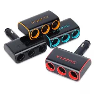 퍼즐 컬러 접이식 3구 멀티 소켓 2147/시거/소켓/차량용/충전기잭/멀티/시거짹/자동차/시가잭