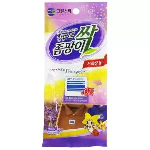 좀팡이싹 크린스타 방충제 방향제 3입 좀약 라벤다향 서랍장용3개입