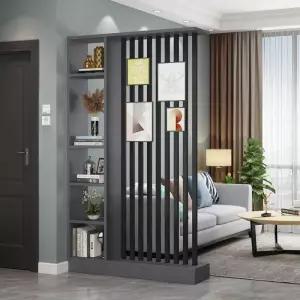 간살파티션 가벽 입구 인테리어 선반 진열장 거실