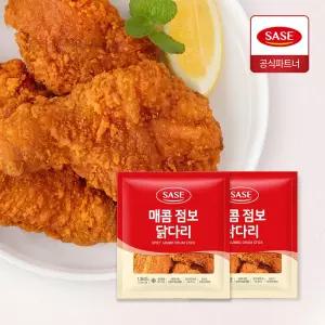 매콤 점보 닭다리 1.3kg 2봉 바삭 매콤 치킨