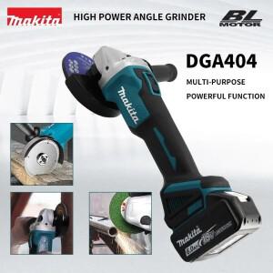 Makita DGA404 무선 브러시리스 앵글 그라인더 연마 절단기 전동 공구 18V 배터리와 호환 가능 100mm/125mm