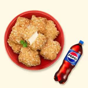 [자담치킨] 치즈핑치킨+콜라1.25L