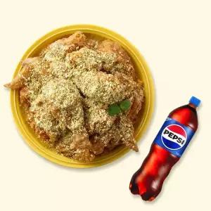 [자담치킨] 허니팝치킨+콜라1.25L