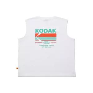 코닥 K6223LSL51WHT 남성 민소매티 스포츠 브리즈팝 에어로쿨 빅그래픽 슬리브