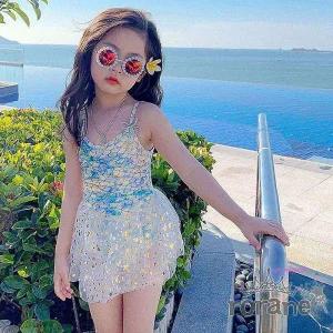 여아 인어 수영복 공주 원피스xyz752
