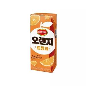 [하프클럽/]델몬트 드링크 팩 오렌지 190ml 24개