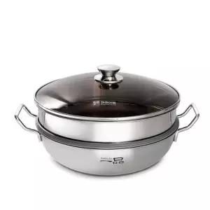 [무료배송] 키친아트 일품 통3중 스테인레스 찜냄비 찜솥 36cm