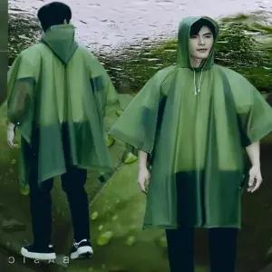 판초우의 레인코트 휴대용 아웃도어 골프 캠핑 경량 우의 남녀공용 등산 남녀공용우비 판초 필수템 우비