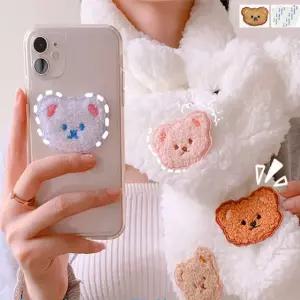 곰캐릭터 자수 와펜 귀여운 패치 옷수선 옷리품 옷에붙이는스티커 DIY 의류 열부착 가방