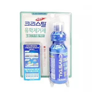 슈마켓 불스원 크리스탈 유막제거제 3X트리플액션 140ml