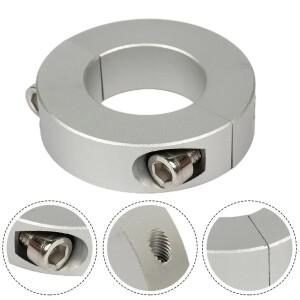 1PCS 클램프 링 칼라 더블 스플릿 6mm  40mm 내경 예리한트 베어링 백스쏘 실버