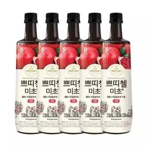 쁘띠첼 미초 석류 900ml 5개