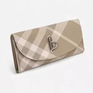버버리 Locking Holes long wallet 8081786) 로킹 체크 장지갑)