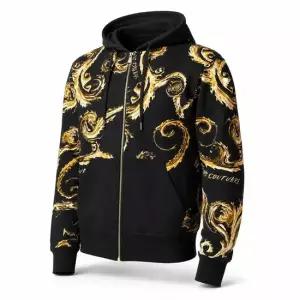 베르사체 Chromo Couture Regular-Fit Zip Hoodie 77GAI3Z1 FS161 G89) 크로모 꾸뛰르 레귤러핏 후드집업)