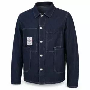 CP컴퍼니 31 Denim Chore Jacket 18CMOW156A 110295W D08) 31 데님 초어 자켓)