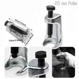 20mm 강철 볼 조인트 분리기 도구 자동차 서스펜션 조향 수리 진단용 범용 타이로드 엔드 피트먼 암 풀러