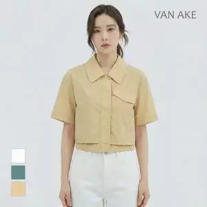 [반에이크] 카라 나일론 반팔점퍼_VB37JPMD03Z