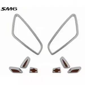 커버 크롬 몰딩 스티커 레버 튜닝 시트 송풍구 SM6