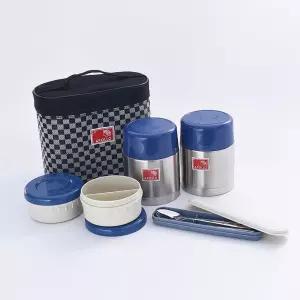 IKWBA8741 아폴로 국내산 트윈 1810ml 주방용품 도시락 죽 보온 통