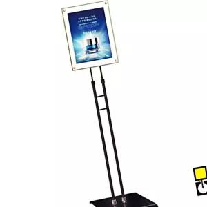 IKWFH3TZ5 자석부착식 매장입간판 A4 SWMMP-01QBK 외부홍보 포스터스탠드 웰컴보드 메뉴판 카다로그꽂이