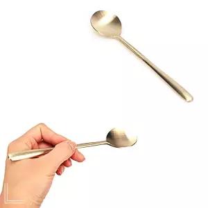 화채 디저트 아이스크림 빙수 수저 유기 스푼