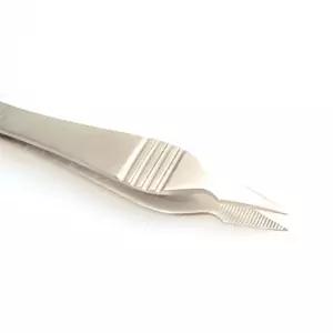 정밀 납작 TWEEZER 전자 뾰족한 정 다꾸 미세 120mm 얇은 주얼리 TS 다용도 핀셋 둥근 큰 반도체 작업