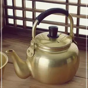 대원 양은 주전자 막걸리 커피 티 포트 1L