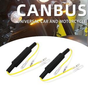 2PCS 30W 오토바이 디코더 회전 신호등 Canbus 12v 표시기 부하 저항 디코더 부하 디코딩 저항 수리 부품