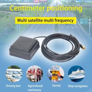 RTK/RTD 고정밀 안테나 센티미터 포지셔닝 L1+L2+L5 3위성 7주파수 GNSS 측정 42dBi 증폭기