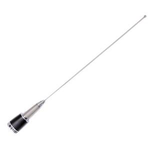 모바일 안테나 NMO 스테인레스 스틸 스프링 지진 VHF 2M & 70cm 100W 3.15dB 자동차 라디오 기지국 고이득