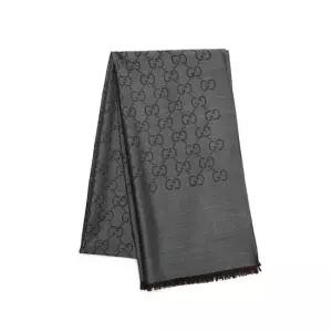 구찌 남녀공용 Jacquard 투톤 양면 스카프 165904 3G646 1264)