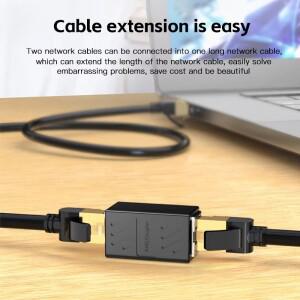 RJ45 커플러 Cat6 이더넷 케이블 익스텐더 어댑터 1000Mbps LAN 커넥터 인라인 암-암