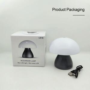 버섯 Led 테이블 램프 충전 터치 데스크 커피 바, 호텔 침실 장식, 북유럽 창조적 분위기, 작은 야간 조명