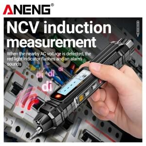 ANENG A3005 펜형 멀티미터 디지털 전문가용 미니 4000 카운트 AC/DC 전압계 저항 NCV 옴 다이오드 테스터