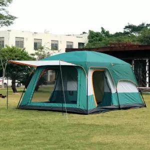 ALOHA-STORE 8인용 거실형 텐트 그린 거실형텐트
