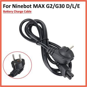 Ninebot MAX G2 G3 G30D/LP/LE G65 전기 스쿠터 배터리 전원 충전 라인 교체 부품 용 코드